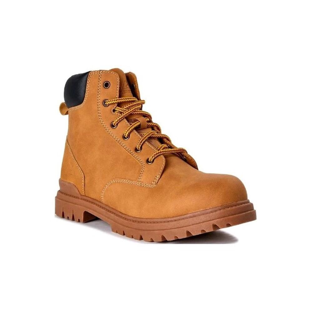 Ozark Trail Wheat Troy Boots Men's Size 10 Rugged Outsole Faux Leather